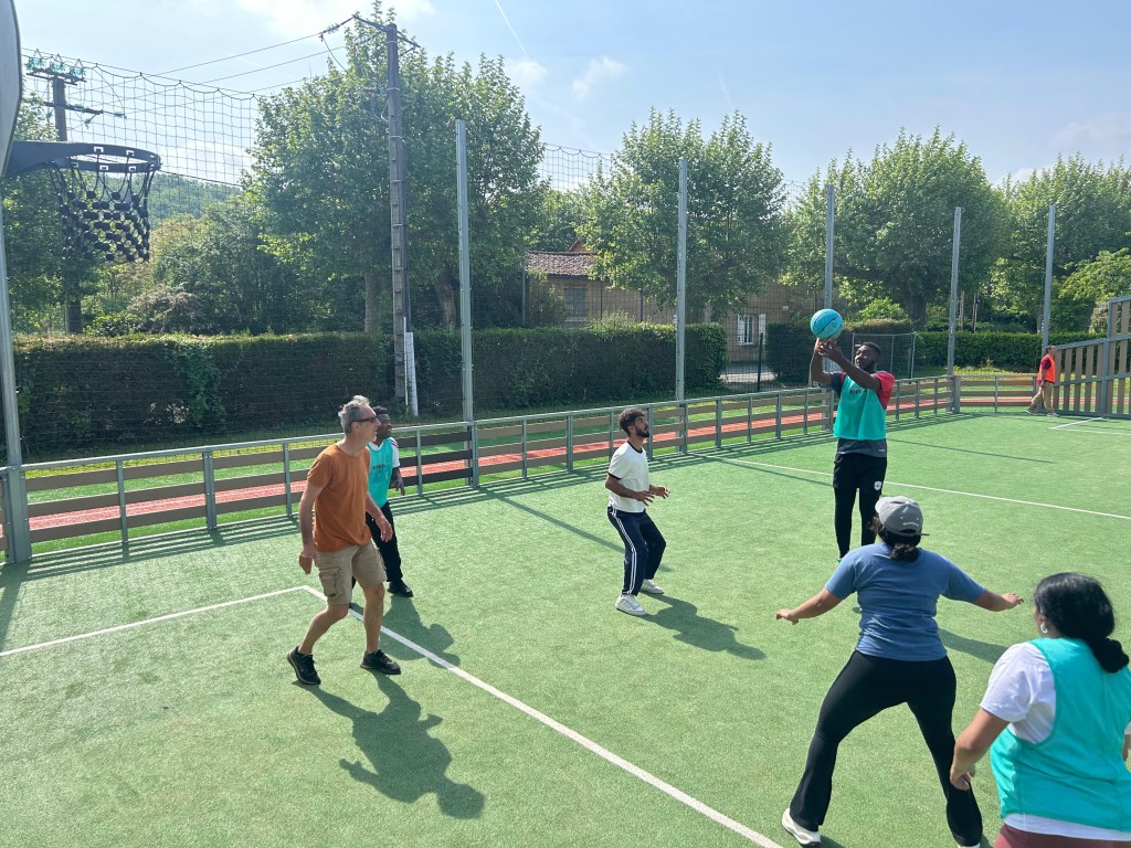 Séance de basket 3X3