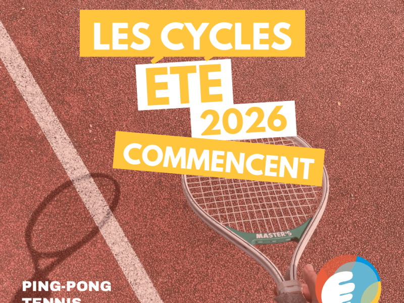 Les cycles sportifs d’été commencent&nbsp;!